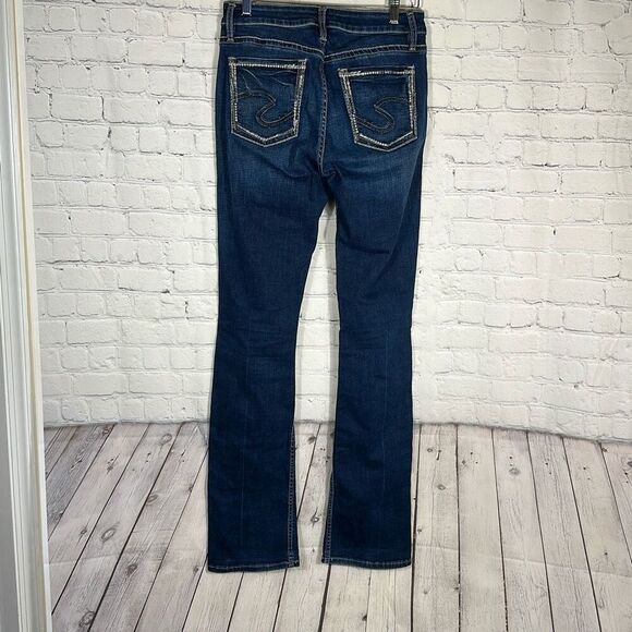 Silver Jeans Co. Women's Avery Slim Boot Jeans size W27 L35 - Picture 4 of 8